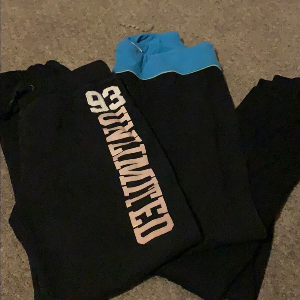3 pair of sweats